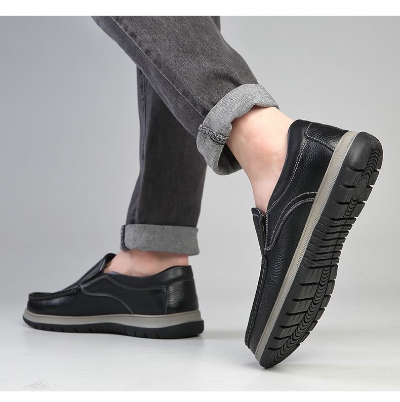Vegane Lederschuhe aus Sojabohnen – Detailaufnahme