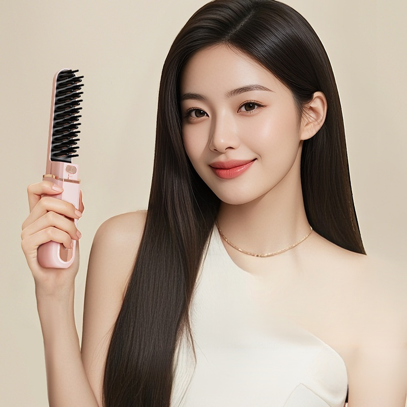 مشط كهربائي لاسلكي ميني محمول