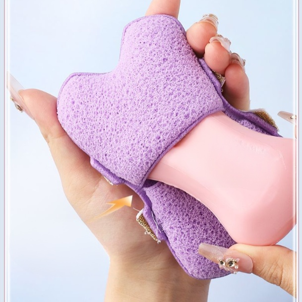 더블 리본 바디 솝 스펀지 