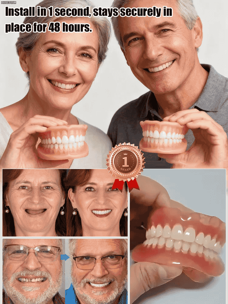 Comfortable Full Dentures with a Natural Fit