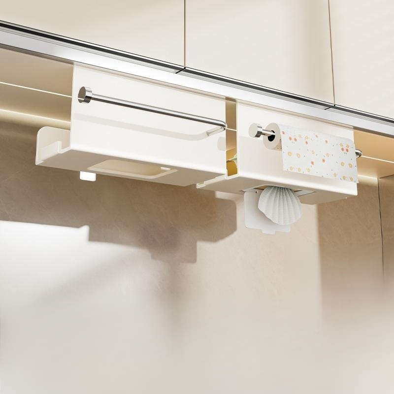 거꾸로 된 키친타월 보관함