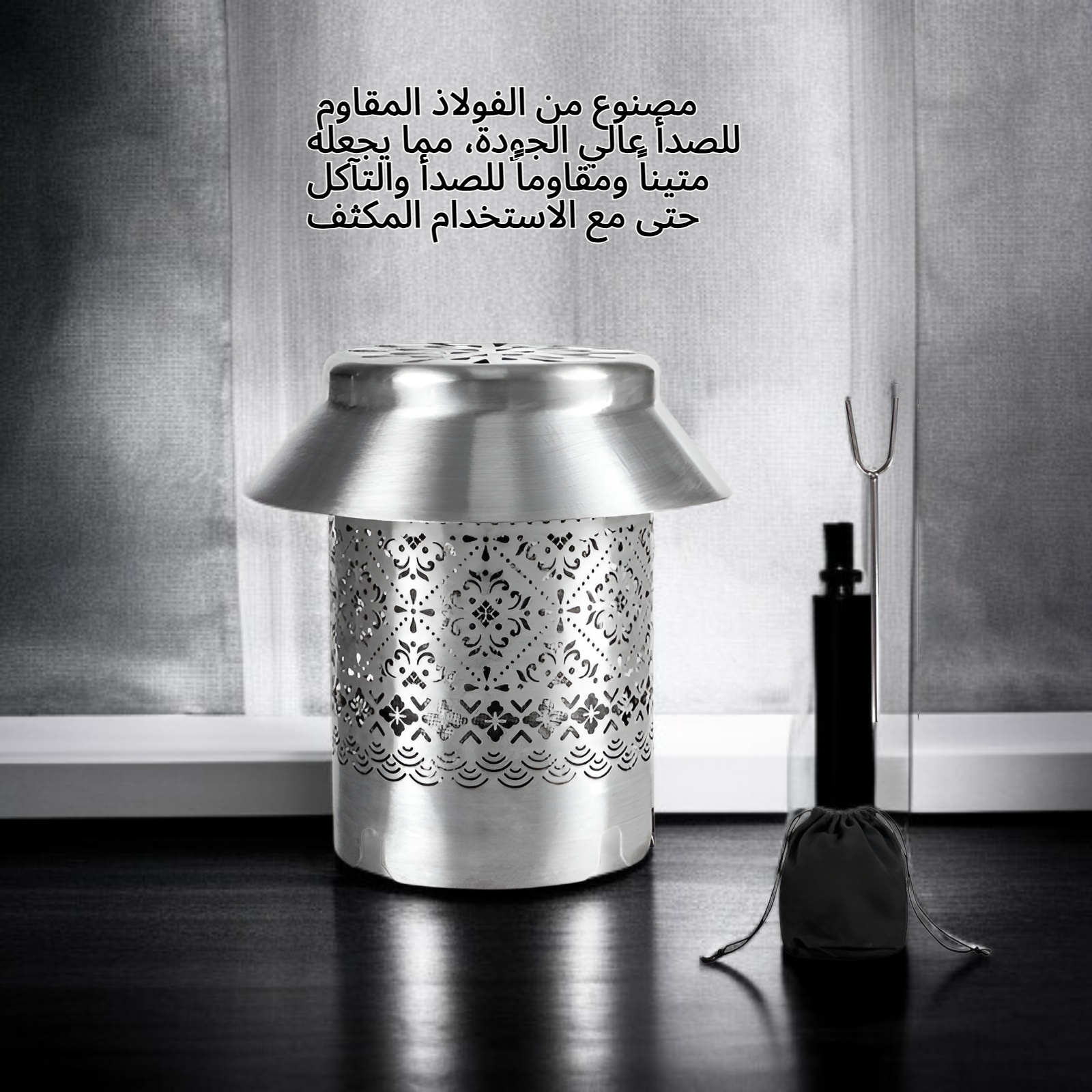 سخان خارجي، سخان تخييم محمول، موقد غاز محمول، غطاء تدفئة، موقد صغير من الفولاذ المقاوم للصدأ