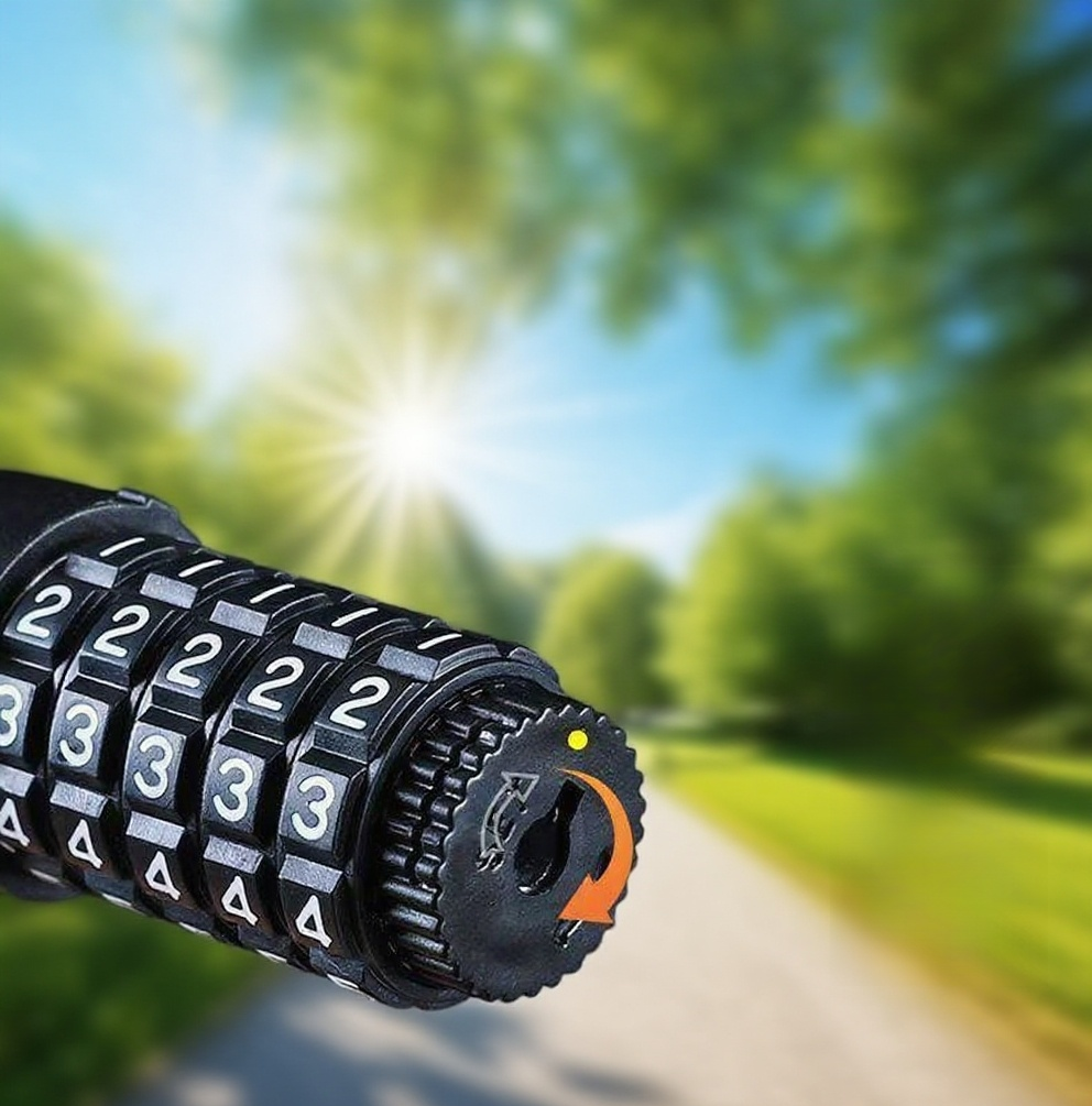 Portable key lock for bikes on the go