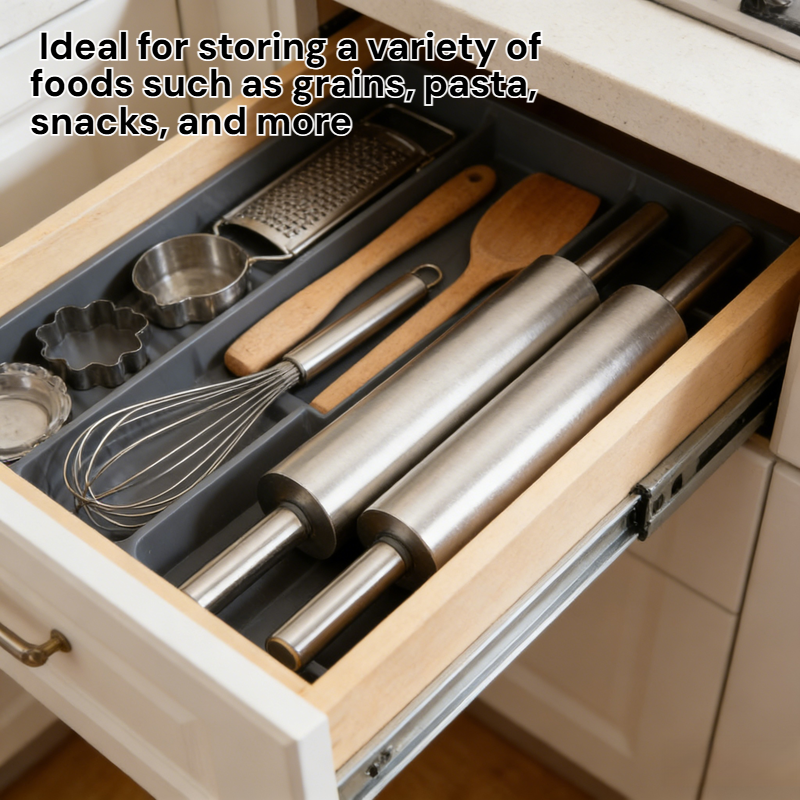 304 Stainless Steel Dough Rolling Pin 47*7.6cm