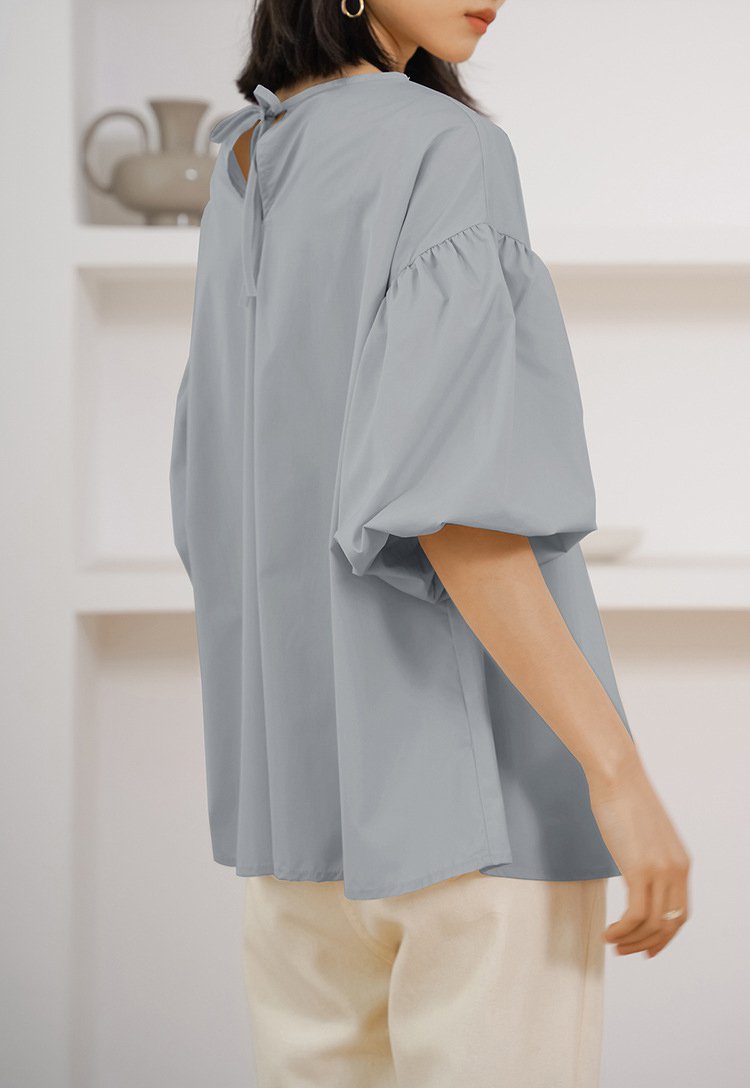 1055982-JP-新品-日韩夏季宽松大版女式衬衫棉质超大灯笼袖圆领上衣_07.jpg