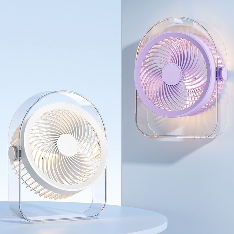Engine Air-Cooled Ice Desktop Fan