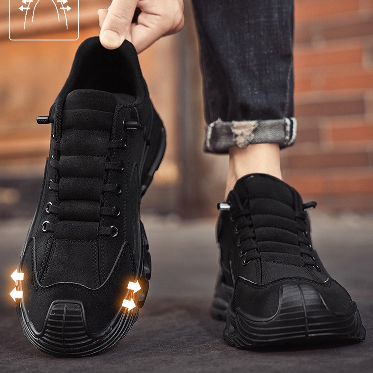 厚底快適クッションスニーカー