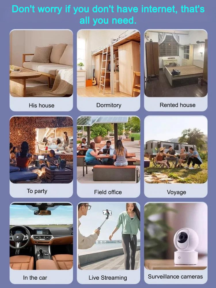 [Outdoor Data Wi-Fi Gadget] Portable Portable WiFi