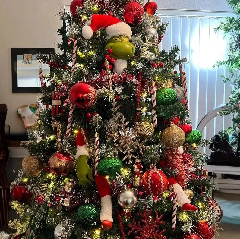 Adorno colgante Grinch para árbol de Navidad