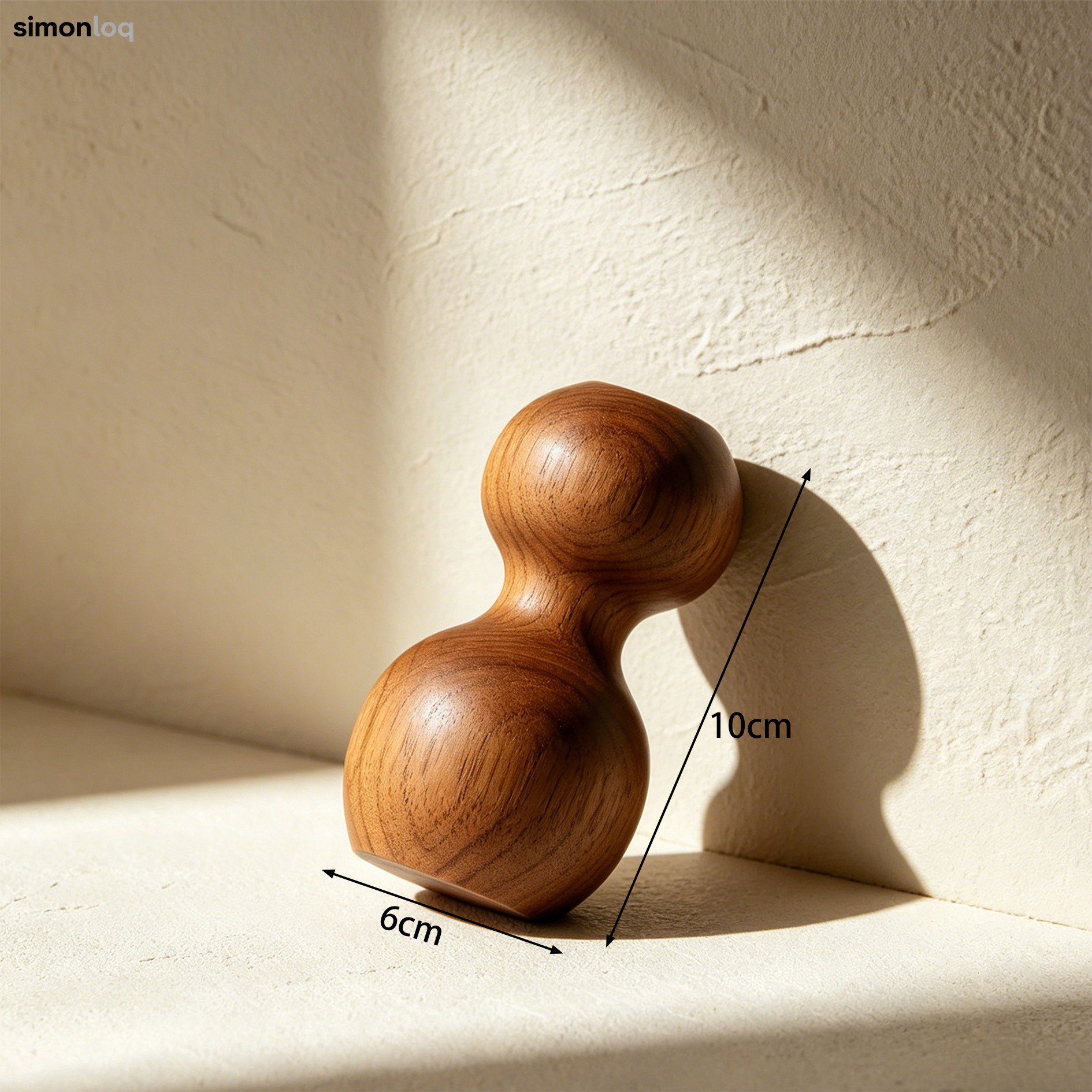 北欧風木製置物 リビングルームに最適