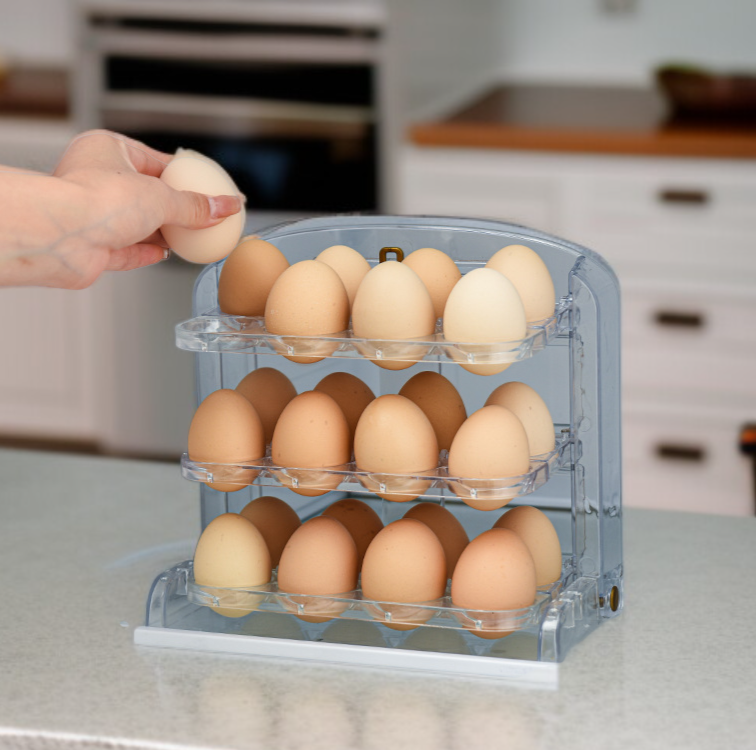 صندوق تخزين بيض قابل للطي