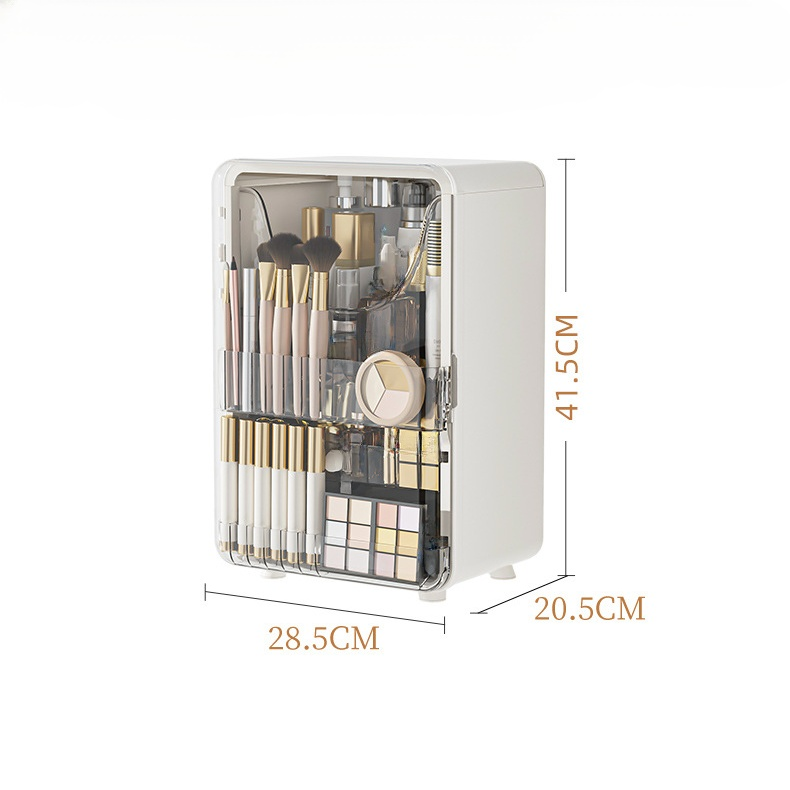 デスクトップ用多機能コスメ収納キャビネット