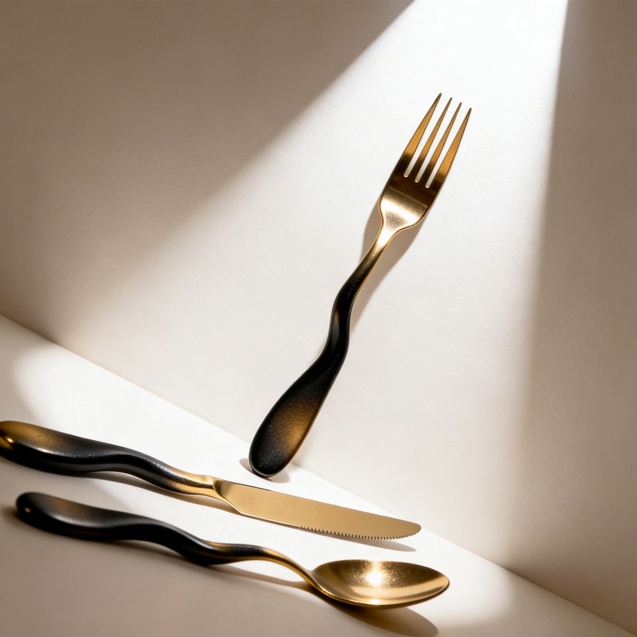 ステンレス製ナイフ・フォーク・スプーン5セットカトラリーセット