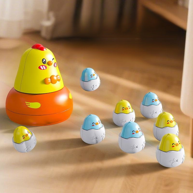 Bouncing Chick Diaoyutai Parent-Child Interactive Puzzle Toy