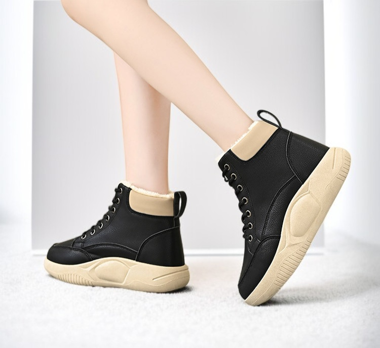 여성용 겨울 신발 측면 이미지