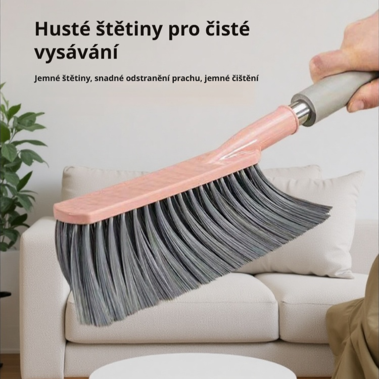  Smeták na čištění postele s dlouhou rukojetí