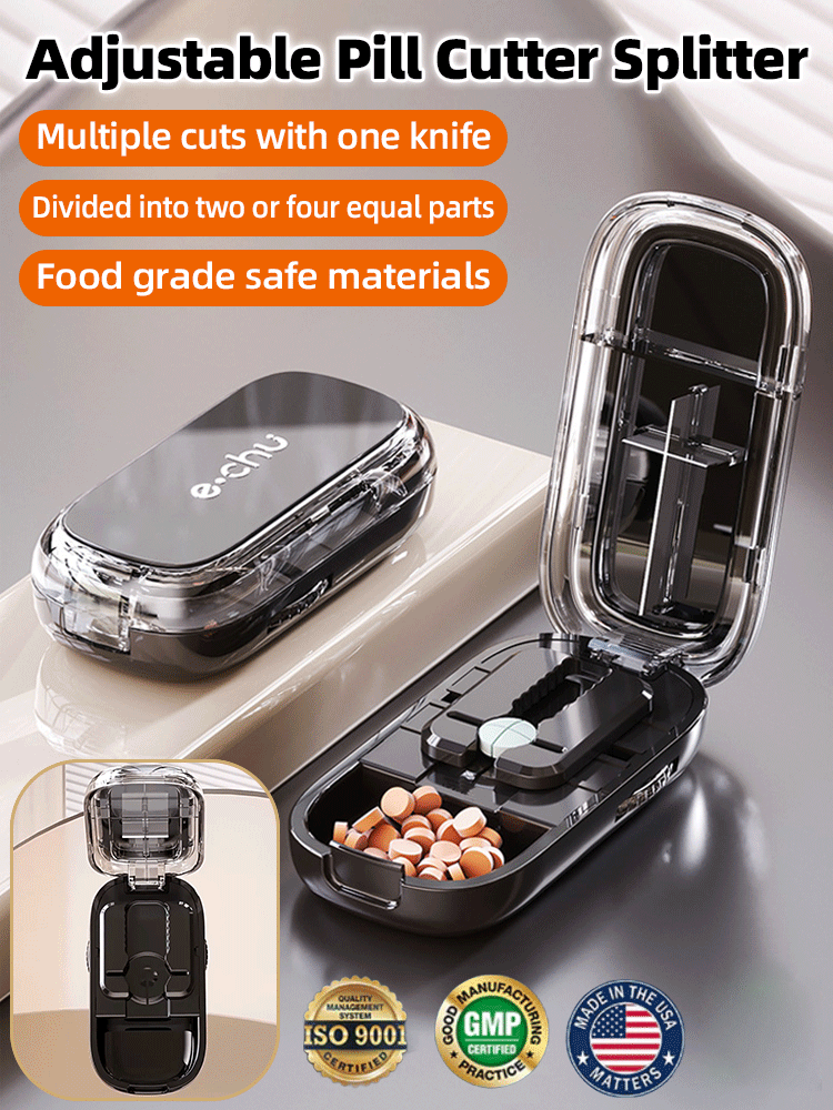 Adjustable portable medicine box