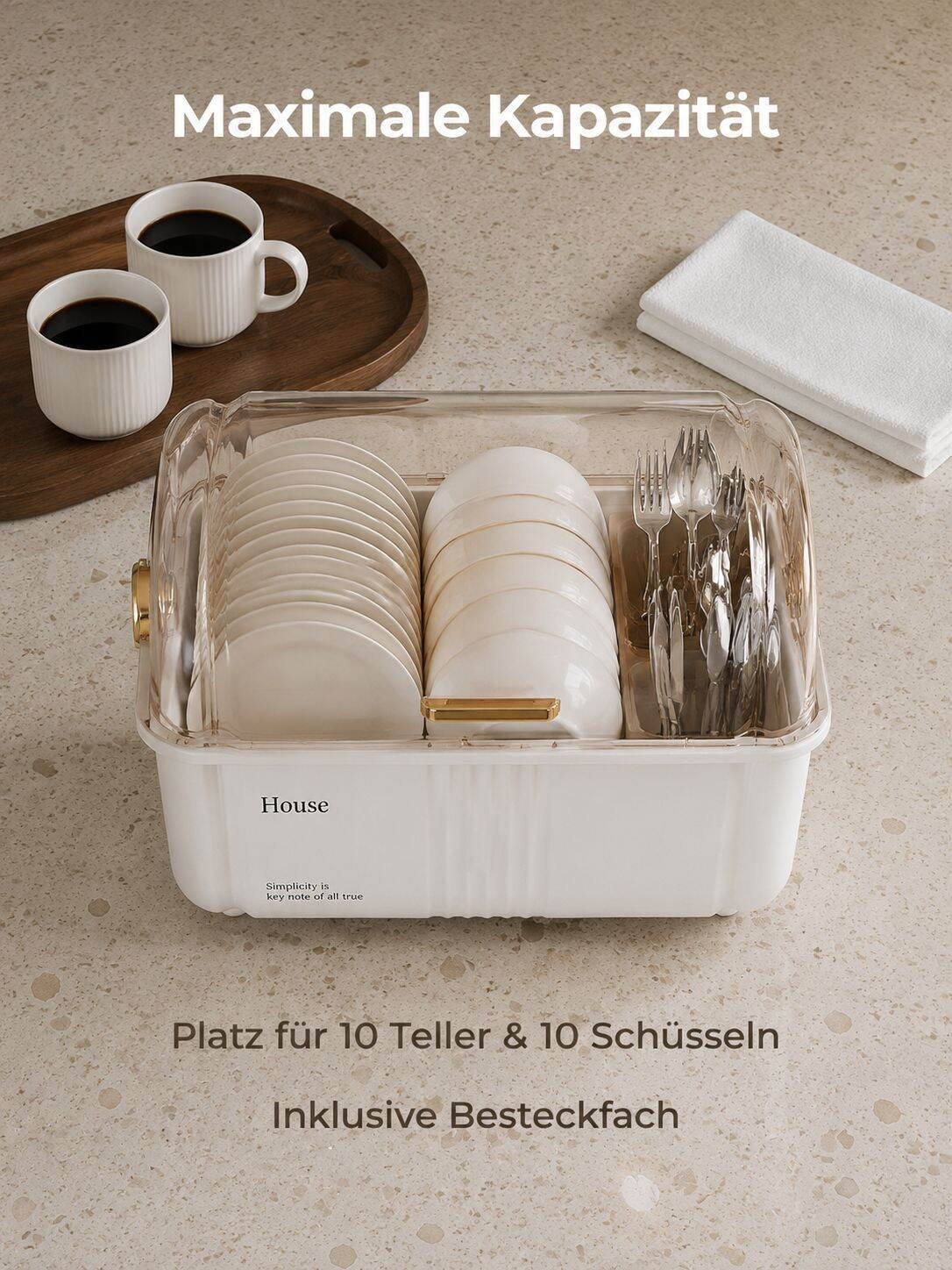 Kitchen Aufbewahrungsbox für Geschirr
