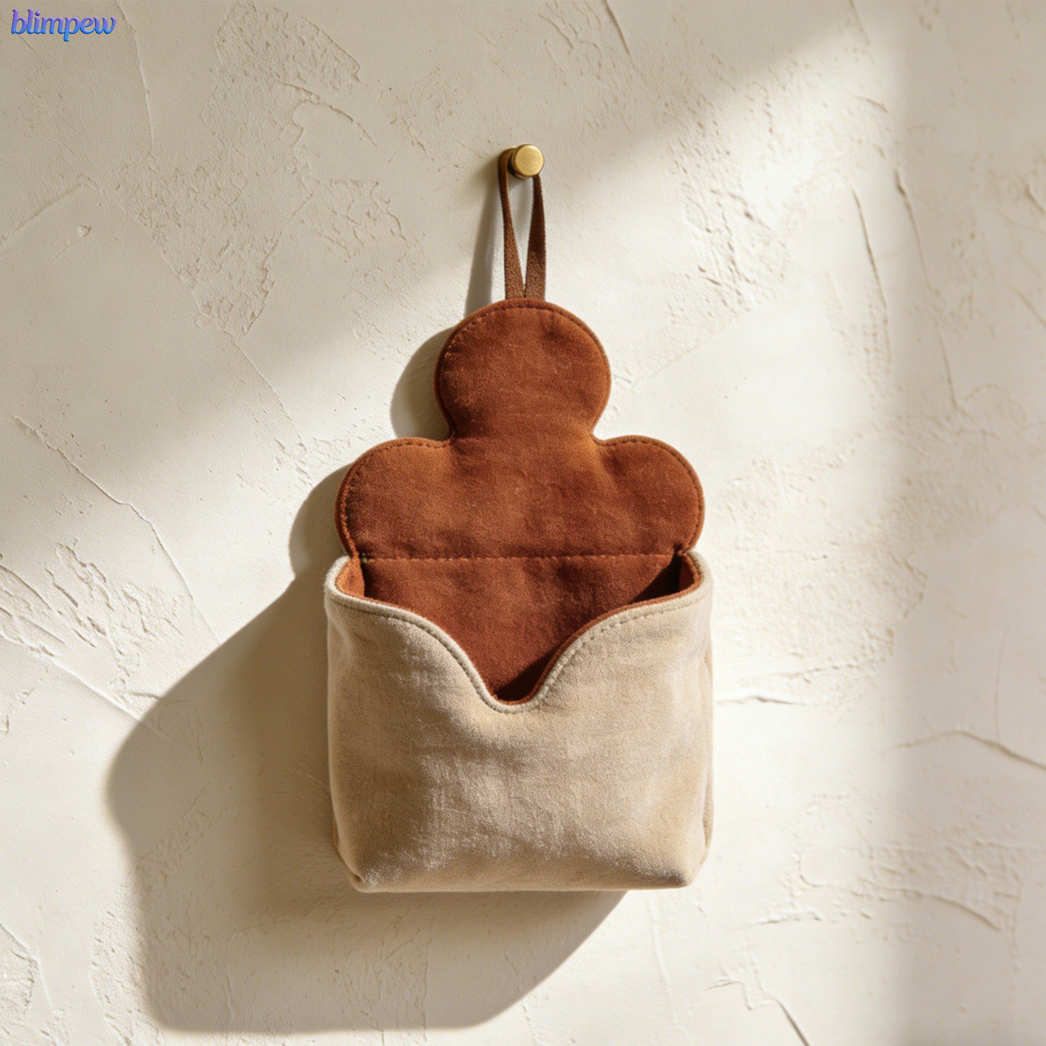 Bedside Fabric Hanging Pockets (Set of 3)