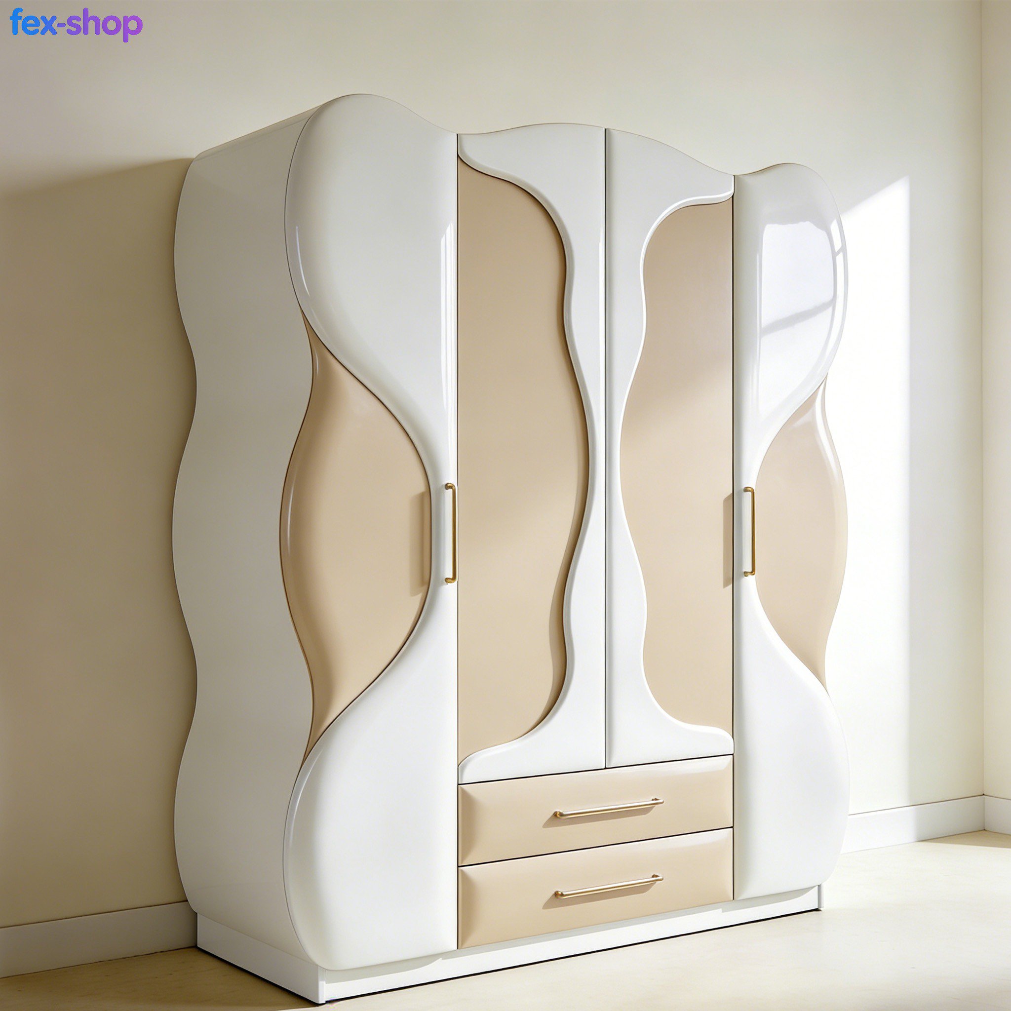 모던 미니멀리스트 옷장