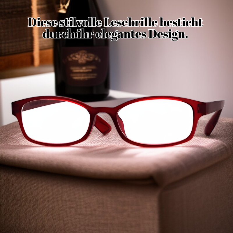 Modische Lesebrille für ältere Menschen