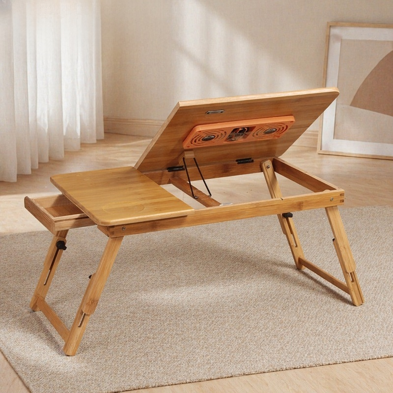 Table d'ordinateur portable pour lit Support pour ordinateur portable