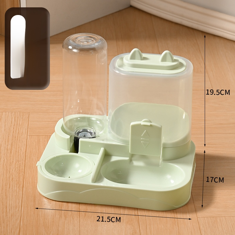 반려동물 급수기 고양이 사료 그릇 다기능 접이식 야외용