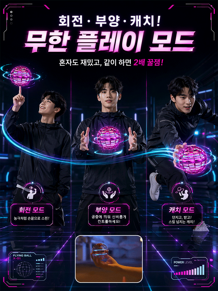 Flynova Pro 마법 회전 플라잉볼