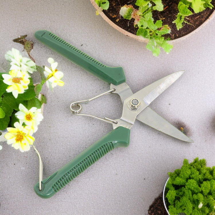 편리한 손잡이 디자인의 원예가위