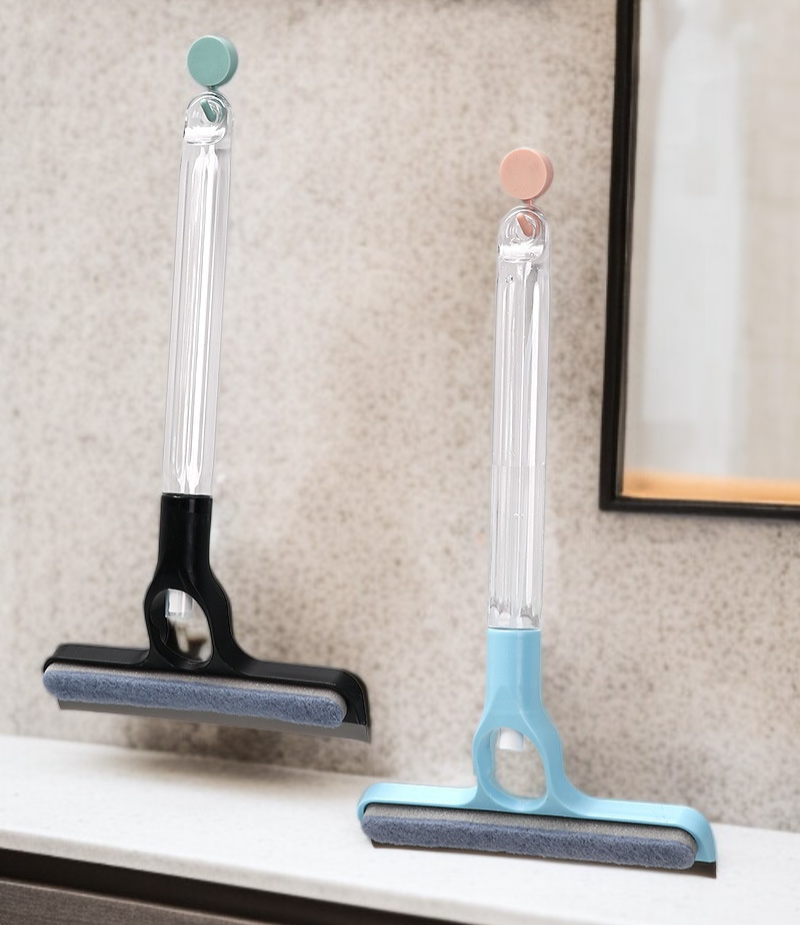 玻璃刮刀拖把家用清潔效果