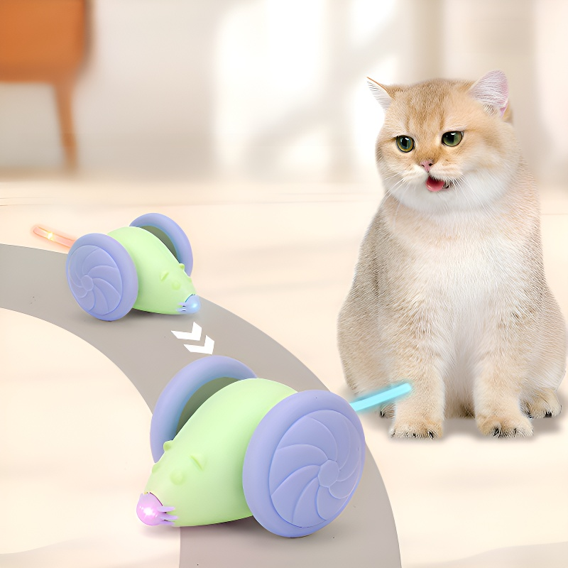 Smart Rolling Cat Teaser Toy