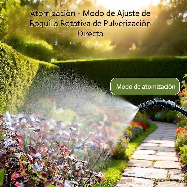 Pulverizador eléctrico portátil para jardinería doméstica