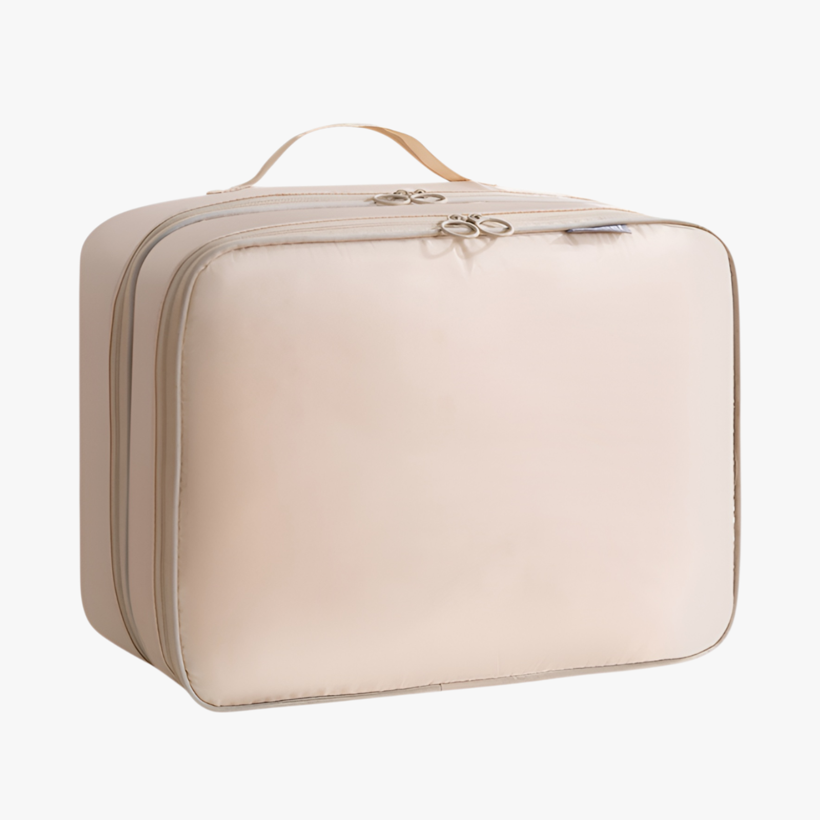 Bolsa de almacenamiento de zapatos de viaje plegable de tres capas y diseño tridimensional