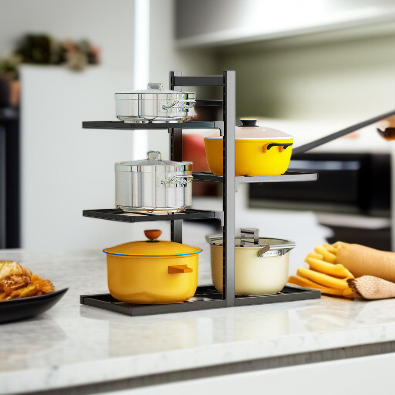 Double-sided Pot Rack Stand 