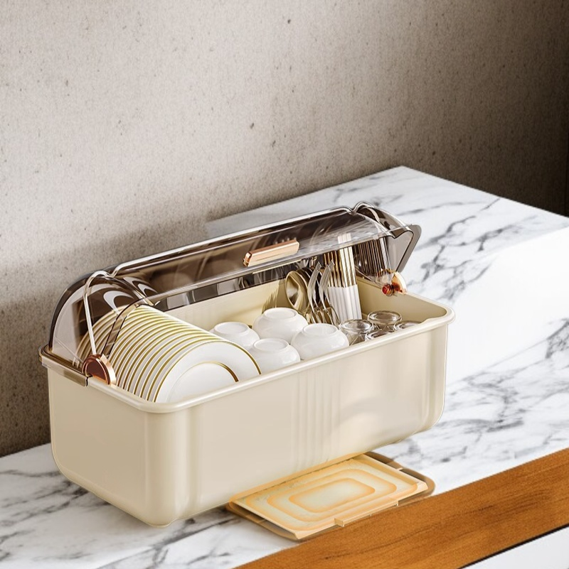 おしゃれなデザインの蓋付き収納ボックス