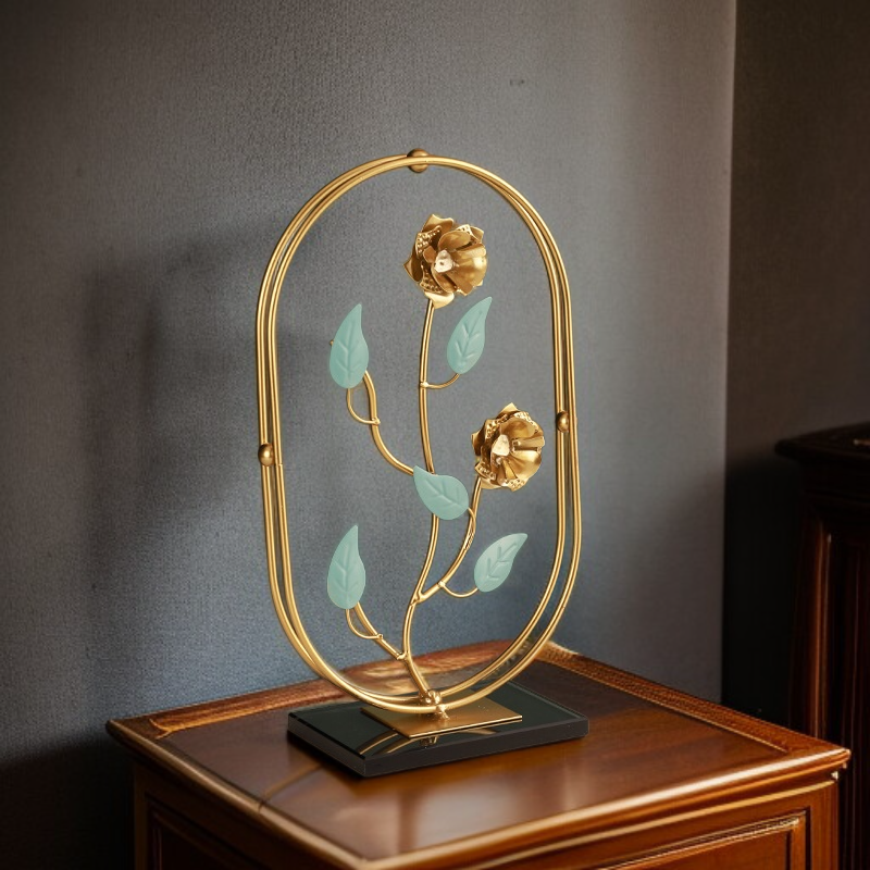 Eisenkunst Ginkgo-Blatt Dekoration