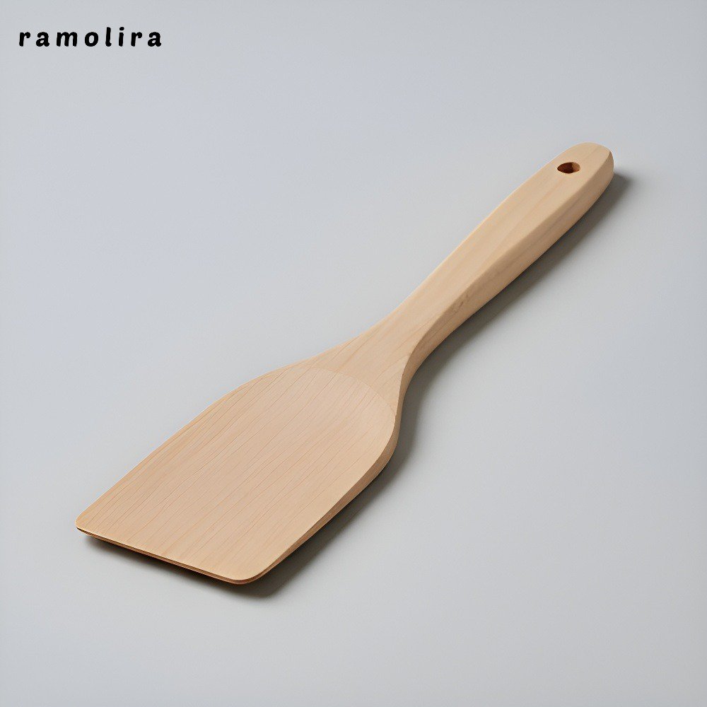 노스틱 팬에 적합한 천연 나무 주걱