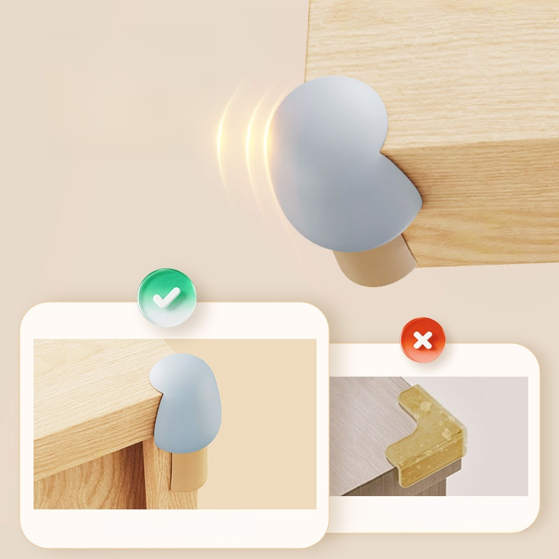 อุปกรณ์ป้องกันมุมโต๊ะลายการ์ตูน ขอบนุ่ม