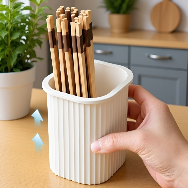 ثقب مجانا شنقا نوع سكين مطبخ عيدان تناول الطعام تخزين الرف