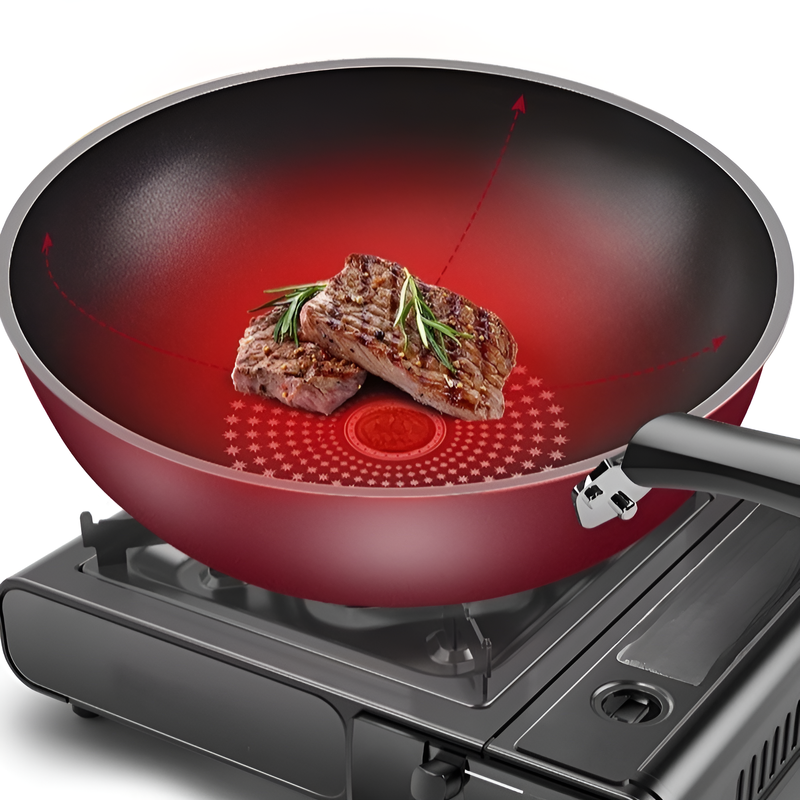 연기 없는 가정용 프라이팬