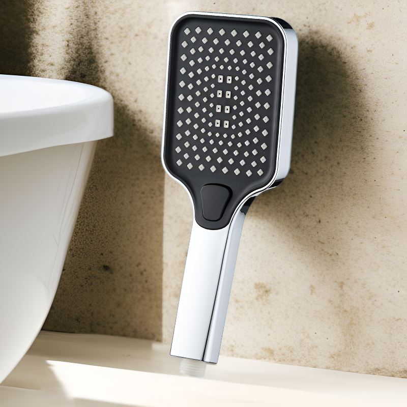 携帯用四角形シャワーヘッドセット