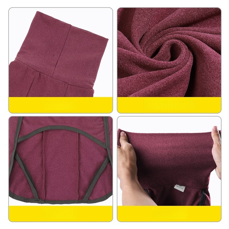 เสื้อกันหนาวสุนัขแบบหนาอุ่นคอสูงสำหรับฤดูใบไม้ร่วงและฤดูหนาว