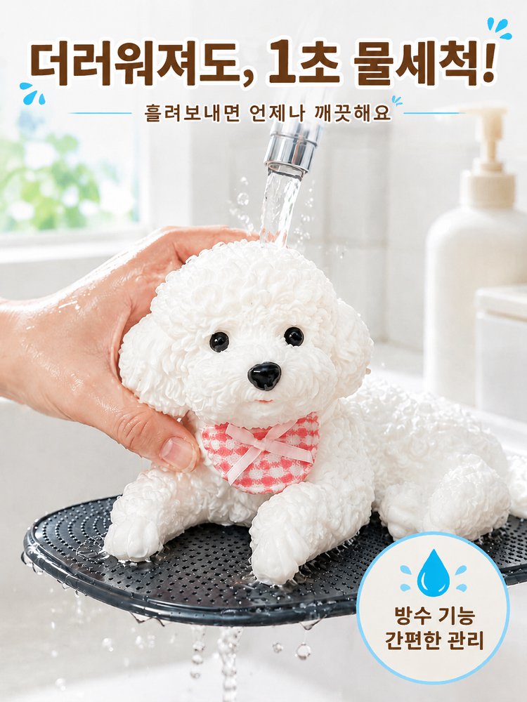 말랑이 강아지 스트레스 해소 피규어