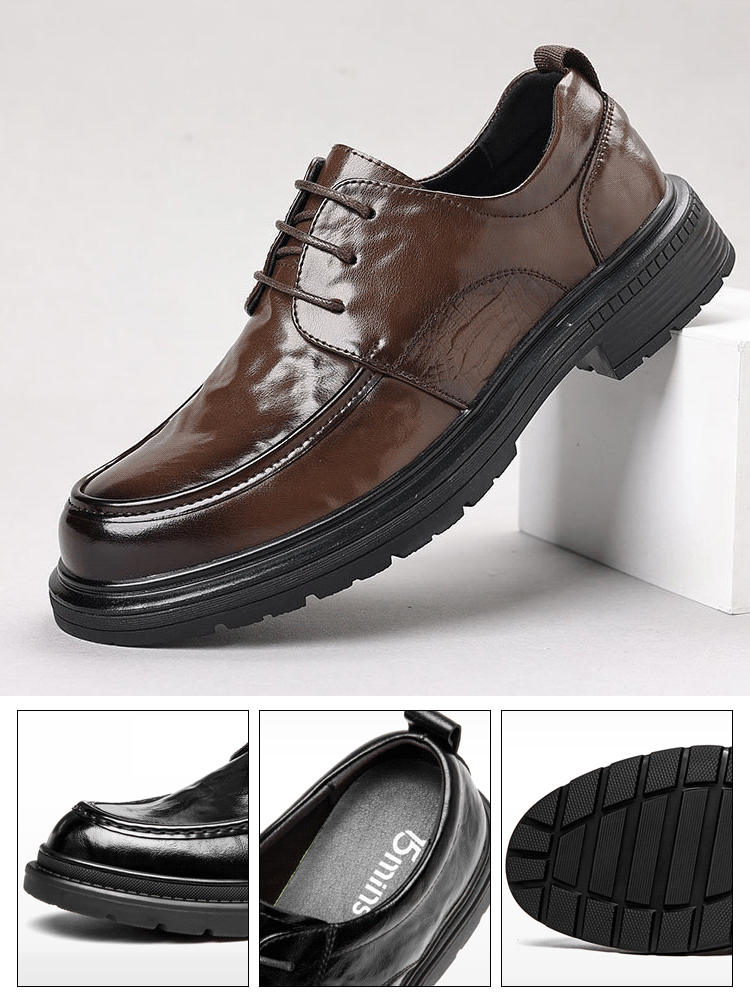남성 영국 스타일 신상 캐주얼 가죽 신발