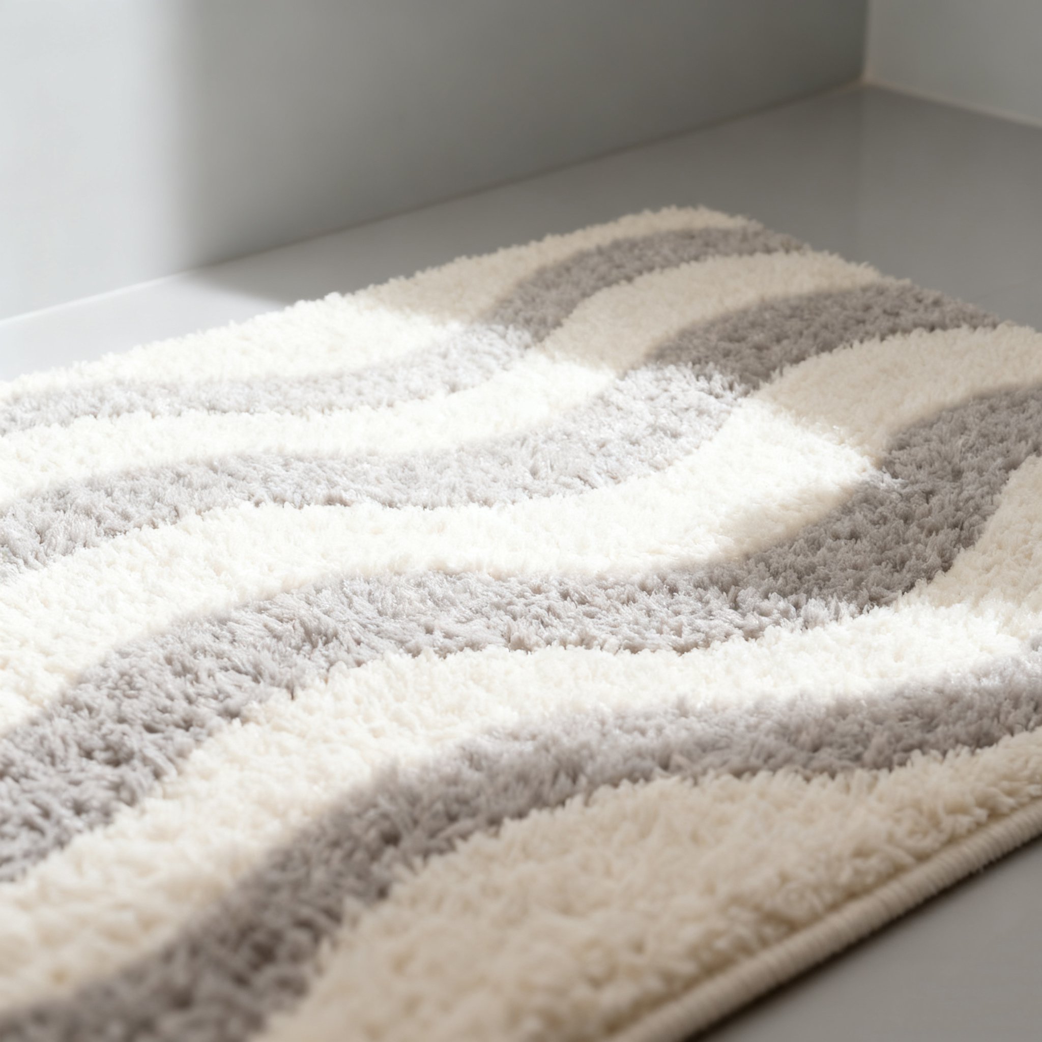 พรมห้องน้ำสไตล์มินิมอล สีเรียบหรู