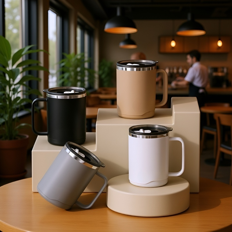 이중벽 커피 스케일 단열 티컵