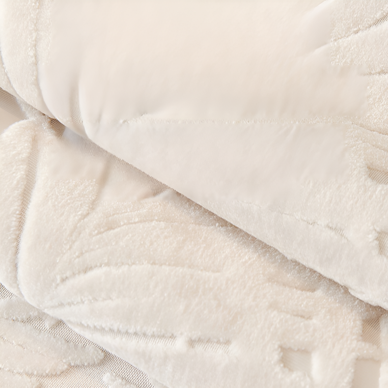 Autumn Winter Cream Jacquard Thickened Soft Nonslip Seat Cushion