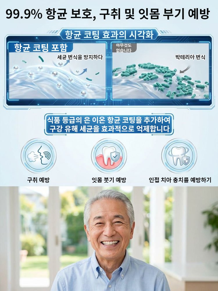 【전미 베스트셀러】고급 의료용 의치 세트