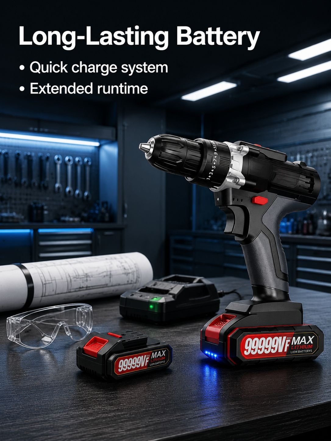MultiFunction Electric Screwdriver With Hand Drill And Super Power