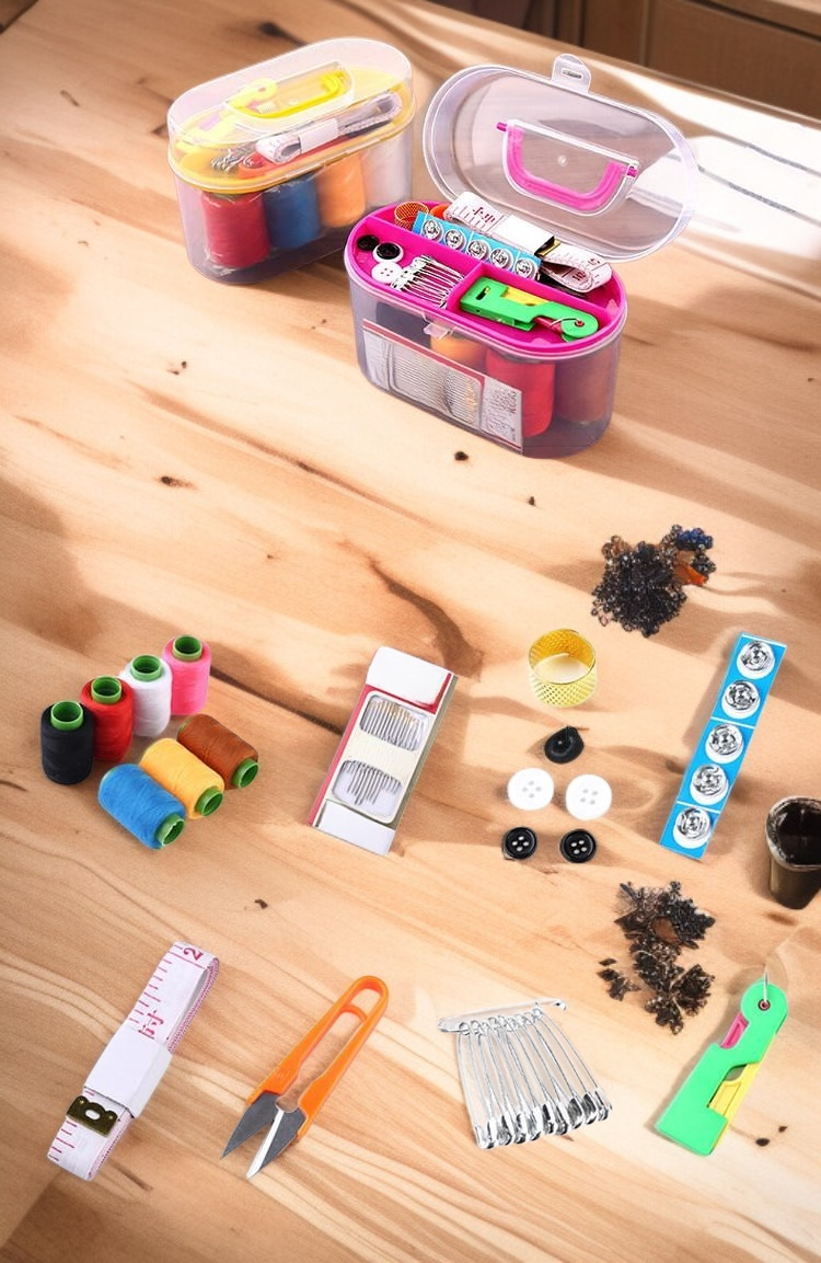 便攜式大號針線盒外觀